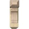 Ekena Millwork Merced Craftsman Rough Sawn Bracket w/ Offset Brace, Douglas Fir, 8"W x 18"D x 26"H BKT0806X18X26MRC04RDF - alternate 3
